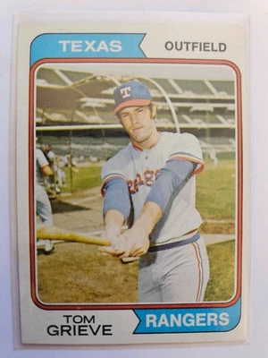 1974 TOPPS TOM GRIEVE #268 NM - Image 1 of 2