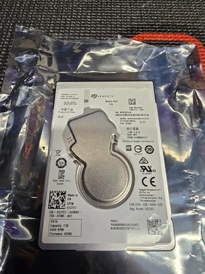 Seagate 1TB 2.5" Hard Drive SATA 5400 RPM HDD Tested, Wiped - ST1000LM035 - Image 1 of 4