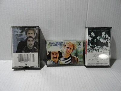 SIMON & GARFUNKEL 3 CASSETTE TAPES BRIDGE OVER TROUBLED WATER BREAKAWAY PAUL ART Foto 1 de 4
