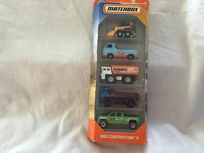 MATCHBOX  5 PACK GIFT SET - MBX CONSTRUCTION II - DODGE A100 GULF (USA ISSUE) - Image 1 of 2