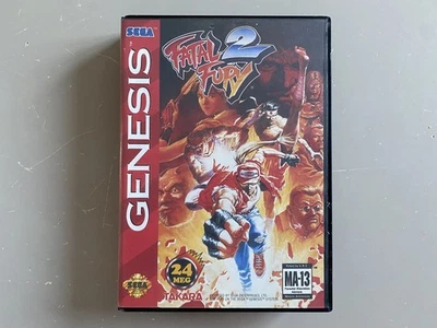 Fatal Fury 2, Sega Genesis Megadrive, NTSC - Image 1 of 4