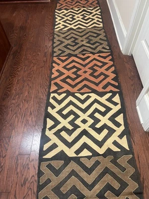 tela genuina de rafia africana (Congo) Cuba 11 pies, tejido natural hecho a mano Foto 1 de 4