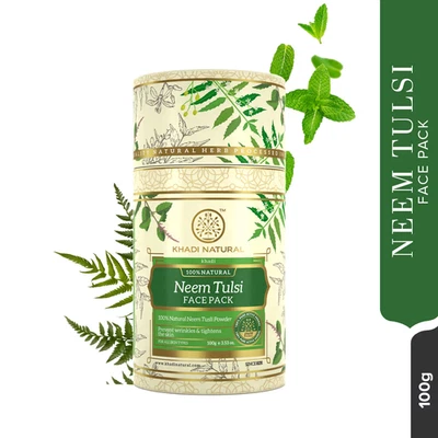 Упаковка для лица Khadi Natural Neem Tulsi (100 г) - Изображение 1 из 3