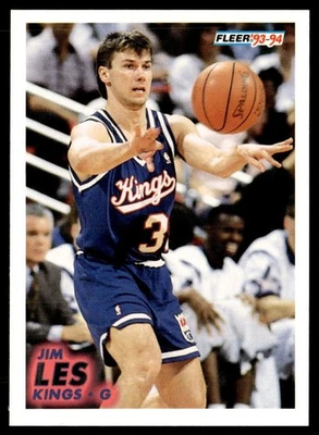 1993-94 Fleer Jim Les Sacramento Kings #373 - Image 1 of 2