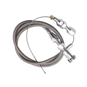 36in Braided Throttle Cable Kit for 97-07 Chevrolet/Chevy LS1 Engine Repair A - Picture 1 of 9