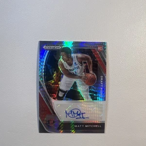 Matt Mitchell~ 2021-22 Prizm Draft Picks Rookie Card Silver Prizm Auto DP-MMI - Picture 1 of 3