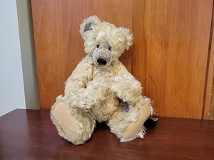 Hidden Hollow Bear Denise Sonnenberg Mohair Glasaugen Wildlederanhänger LESEN  - Bild 1 von 22