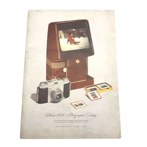 Montgomery Wards Fotokatalog Kodak Kamera Memorabilia Copyright 1951 - Bild 1 von 6