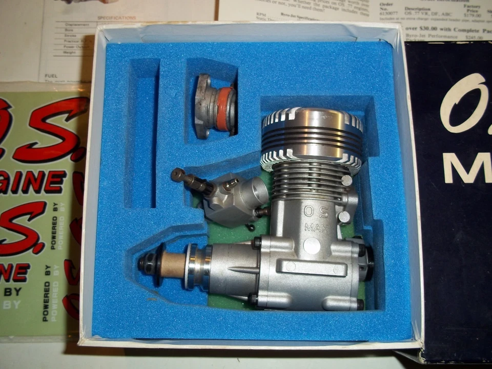 BEAUTIFUL OS 77 VR BYRO-JET DUCTED FAN VERY HIGH PROFORMANCE RC AIRPLANE ENGINE - Image 1 of 4