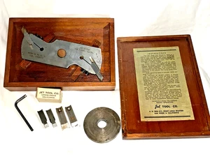 VINTAGE USA JET Tools Dado & testa di stampaggio cutter Pat 2561470 anni '50 - Foto 1 di 11