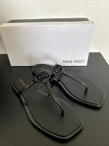 Nine West Sandals Black 9m - Picture 1 of 8