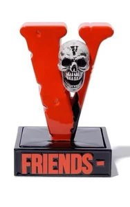 VLONE x Neighborhood Incense Chamber Red 19.5 Inches 191AIVLN-ACO1S One Size New - Picture 1 of 7