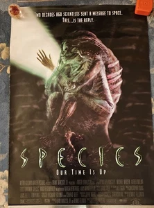 Vintage 1995 SPECIES Original Movie Poster, gerollt / H.R. Giger Creature Design! - Bild 1 von 1