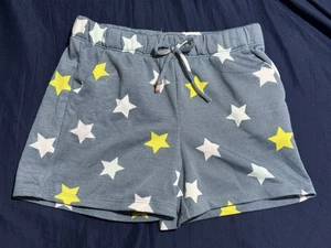 Vigoss Grey w/ Stars Poyester Shorts Girls Size 12 - Picture 1 of 4
