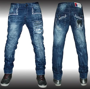 HERREN JEANS KOSMO LUPO KM275 DENIM GR. 42 43 44 45 46 48 50 52  - Bild 1 von 1