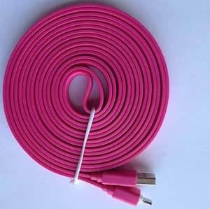 FLAT Micro USB Sync Data Cable Cord 10ft Long for Galaxy S3 S4 Note HTC LG Nokia - Picture 1 of 8
