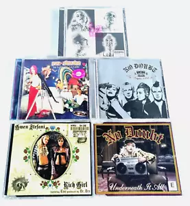 No Doubt, Gwen Stefani CD Bundle x 5 - The singles, Return to Saturn + More - Picture 1 of 7