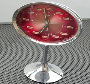 Tisch Uhr von Rhythm aus den 70 , Sammlerstück - Bild 1 von 7