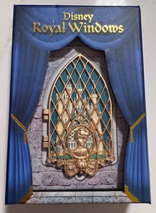 New Disney 2017 D23 Disney Royal Windows Cinderella Hinged Jumbo Pin LE 300 - Picture 1 of 4