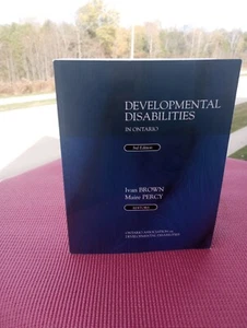 DEVELOPMENTAL DISABILITIES IN ONTARIO 3RD EDITION PAPERBACK IVAN BROWN M. PERCY - Picture 1 of 4