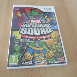 marvel super hero squad the infinity gauntlet nintendo wii pal version - Picture 1 of 3