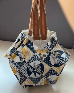 Bowling Ball Tragetasche Rag - Handarbeit Patchwork Vintage - Unikat sehr süß - Bild 1 von 7