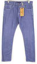 SCOTCH & SODA Ralston ~W35/L32 Men Jeans Slim Fit Dyed 5-Pocket Purple Casual