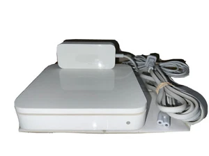 Apple Router Airport Extreme Wireless Base Station A1143 Pre-Owned Works Well - Picture 1 of 5