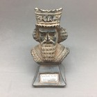 King Persia Xerses 486 BC Achaemenian Period Cast Stone Bust Reproduction 5"