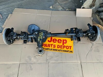 2018 JEEP WRANGLER JK FRONT  DIFFERENTIAL RUBICON E-LOCKING AXLE DANA 44 3.73 - Image 1 of 4