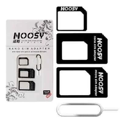 NOOSY Sim karten Adapter NANO Neu