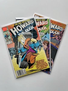 Howard The Duck: The Movie #1-3 (1986) Complete Movie Adaptation Marvel Series - Picture 1 of 2