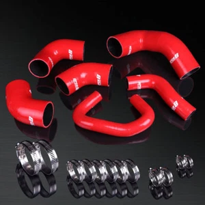 Kit de manguera de silicona Lancer EVO7 EVO8 EVO9 CT9A 4G63T 2.0L turbo intercooler 01-07 - Imagen 1 de 1