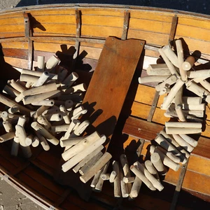 BEACH DECOR, Natural Driftwood Garland All Occasion Gift, Deck Decor  G-102 - Picture 1 of 11