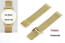 Timex Replacement Band TW2R36100 Metropolitan Milanaise - 16mm Stainless Steel