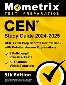 CEN Study Guide 2024-2025 - CEN Exam Prep Secrets Review Book [5th Edition] - Picture 1 of 1