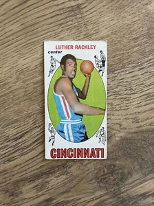 🏀 1969 TOPPS BASKETBALL CARD #13: LUTHER RACKLEY - CINCINATTI 🏀 - Bild 1 von 9