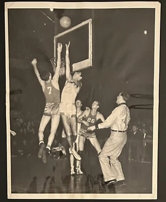 1936 Photo Type 1-Stanford Star Hank Luisetti In Action vs Temple University - Image 1 of 2