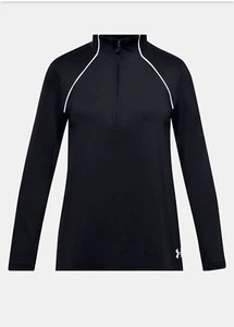Under Armour Girls’ UA Cold Weather  1/2 Zip 1356989 Youth Medium - Picture 1 of 6