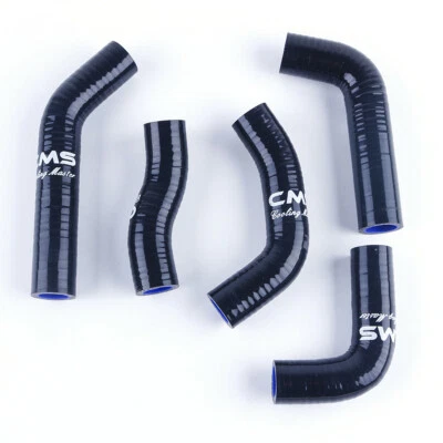 For 2000-2010 Honda XR650 XR650R Black Silicone Radiator Coolant Hose Kit - Image 1 of 4