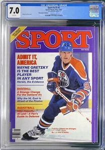 Wayne Gretzky 1984 SPORTS Admit It America#v75 #5 CGC 7.0 WP SE - Picture 1 of 2