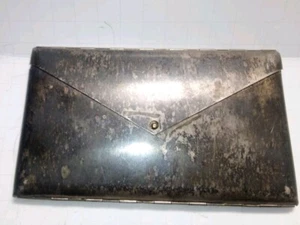 Portasigarette VINTAGE Barr Manufacturing Flip-It 'Silver' USA A76 - Foto 1 di 14