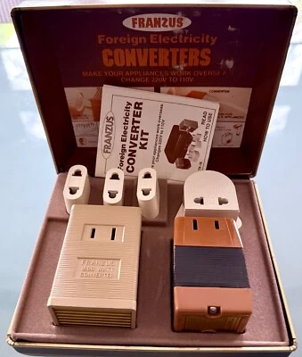 Franzus Foreign Electricity Converter Kit 1600 Watt Model TK-16 - A+ - Image 1 of 2