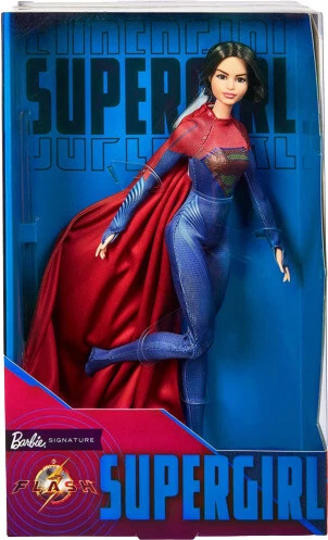 Supergirl Barbie Doll, Collectible Doll from The Flash Movie Still In Box NEW - Image 1 of 1