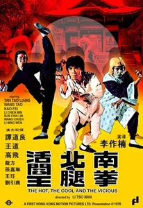 The Hot The Cool and the Vicious-- Hong Kong RARE Kung Fu Martial Arts moVIE 10B - Picture 1 of 1