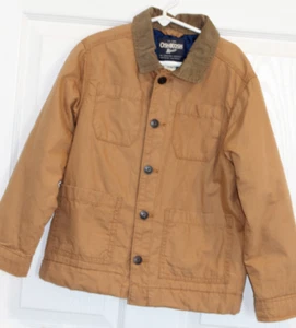 *BOYS SIZE 7/7A OSHKOSH B'GOSH BRAND LINED COTTON JACKET--EXCELLENT  4-30-8 - Picture 1 of 5