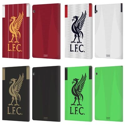 LIVERPOOL FC LFC 2019/20 KIT PU LEATHER BOOK CASE FOR HUAWEI XIAOMI TABLET - Image 1 of 4