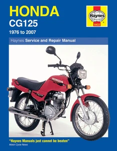 HAYNES WORKSHOP SERVICE REPAIR MANUAL HONDA CG125 1976-2007 - Picture 1 of 1