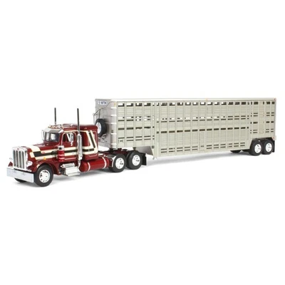 1/64 Peterbilt 359 Sleeper & Wilson Vintage Livestock Trailer, 2024 NFTM 60-1844 - Image 1 of 4