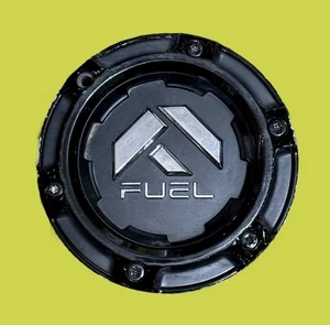 FUEL Flat Black Custom Wheel Center Cap # 1005-49TBLD - Picture 1 of 7